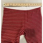 American Eagle  PJ Pants Women Medium Red Striped Holiday Pajama Bottom Stretch Photo 7