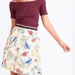 J.Crew Skirt Hawaiian Theme Hawaii Tropical Pleated 0 Photo 0