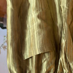 Atoir Sana Metallic Jacquard Satin Shorts Antique Gold Medium Photo 3