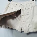 Free People NEW We the Free Midnight Sun Skort Mid Rise Beige 28 Twofer Rigid Photo 6