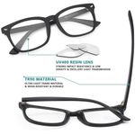 Gaoye Blue light Computer Reading Glasses Black Matte Frame Photo 4