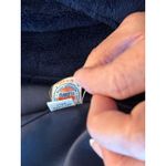 Bromleigh Long Sleeve Button Front Wool Coat Jacket Navy Blue Women's Size Large Photo 7