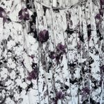 Daisy Fuentes Flower Print Pleated Blouse Photo 1