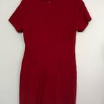 Old Navy NWOT Red Stretchy Short Sleeve Sheath Dress Size L Photo 3