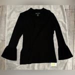 INC NWT  Black V- Neck Choker Top Photo 1