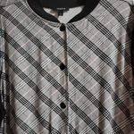Torrid  Size 3 Plaid Black and White Women's Jacket Photo 6