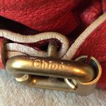 Chloé CHLOE Paddington Red Leather Padlock Bag with Lock, Key, COA, Dust Bag AUTHENTIC Photo 6