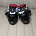 Peloton  Cycling Shoes Black Red Adjustable Strap & Ratchet Spin Shoes Photo 3
