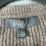 Marled Reunited Clothing Marled Knit Puff Sleeve Sweater  Photo 1