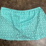 Catalina  Solid Crochet Skirted Swimsuit Bottom Photo 2