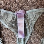 Lace Bralette in Light Blue Size M Photo 3