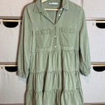 ZARA  Lyocell tiered mini dress Photo 1