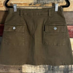 Wild Honey Olive Green Cargo Style Skirt Size Medium Photo 0