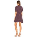 Free People One Fine Day Mini Dress in Purple Combo sz M Photo 1