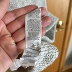 Sweaty Betty Restful Boucle 1/2-Zip Sweatshirt Women's Large Gray White Photo 3