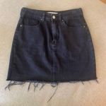 PacSun Black Jean Skirt Photo 0