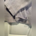 Eddie Bauer  Size XXL Pale Blue Angora Lambs Wool Crew Neck Button Cardigan Photo 6