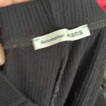 Reformation  Whitney Ribbed Pants Elastic Waist Size L Photo 12