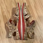 L'Artiste Spring Step Payokya Metallic Sandals Size EU 40 Artsy Tan Orange Photo 6