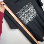 Black Graphic T Shirt Womens Large L "Wrangler Butts Drive Me Nuts" Photo 4