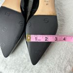 LK Bennett NWOB  London Black Patent Leather Velvet Pointed Toe Loafers Photo 12