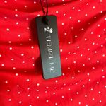 Tempt Me Red Polka Dot Large Vintage Look One Piece Halter Swim Suit Photo 3