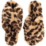 secret treasures NWT  Leapard Slippers Photo 3