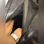 Babaton  Faux Leather Pants‎ Womens 6 Black Ankle Aritzia Photo 4