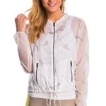 Alo Yoga Sunset After Yoga Jacket White Gym Active Casual Womens Small Photo 0