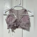 Aeropostale NWT Aerpostale Lilac Purple Lace Racerback padded bralette size XS Photo 1