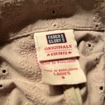 Faded Glory  Tan Eyelet Blazer Jacket Size 8 Photo 4