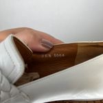 Clergerie Paris Baldie Derby Size 36.5 Platform Loafer White Leather Woven Shoes Photo 7