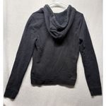 Hollister  Surf Y2K Dark Blue Full Zip Hoodie Women’s Sz Medium Sweatshirt Photo 3