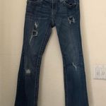 Miss Me jeans low/mid rise bootcut flare curvy fit stretchy distressed ripped cross embellished rhinestone-Size 31 Photo 0