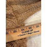 Free People Asymmetrical Hi Low Hem Open Knit Cardigan Sweater Beige Size Small Photo 9