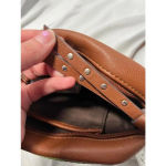 CHAPS Green and Brown Faux Leather Crossbody Bag Photo 6