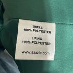 Azazie  Cora Dress Bridesmaid Gown Prom Long Dark Green Size M Sleeveless Photo 8