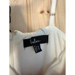 Lulus NWT  Always Turning Heads White Bustier Tulip Midi Dress Banquet Gala Sz XS Photo 6