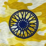 SoulCycle  Yellow Camo Short Sleeve Graphic Tee Photo 4