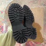 Free People  Winona Wedge Lug Heels Slip On Sandals in Brown Leather 37 Photo 5