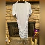 Blue shape flattering dress‎ Size L Photo 3