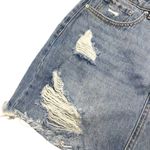 Forever 21  Womens Size Small Light Wash Distressed Denim Mini Skirt Photo 3