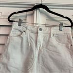Old Navy Old Navy White Denim Skirt Size 2 Photo 2