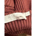 ASTR  the Label Abilene Sweater Dress in Nutmeg Small Womens Knit Bodycon Photo 6