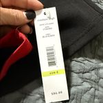 Madison Leigh  size 4 black red collared baby doll dress zips up back NWT dressy Photo 8