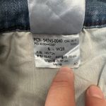 Levi Strauss & CO. Levi Strauss Signature Denim Shorts Distressed Cuffed Hem Blue Womens Size 6 Photo 7