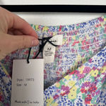 Japna  Women's Floral‎ Blouse Sz M NWT Photo 3