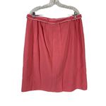 Sag Harbor  Women's Solid Pink Skirt Photo 1