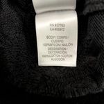 Laundry by Shelli Segal Blouse Large Black Lace Brocade Over Mesh Scalloped Hem Photo 9