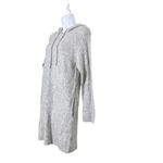 Altar'd State Altar’d State Grey Hooded Waffle Knit Sweater Dress Size M Photo 3